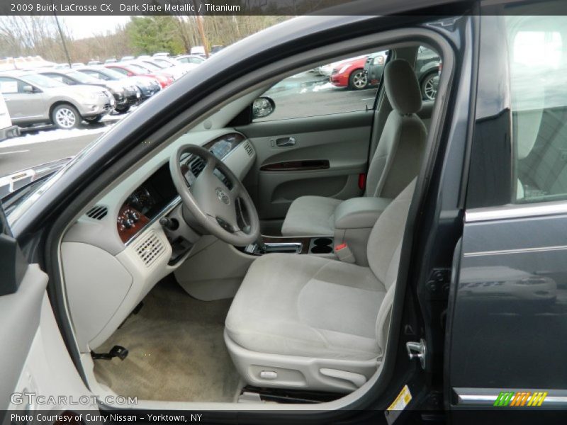Dark Slate Metallic / Titanium 2009 Buick LaCrosse CX