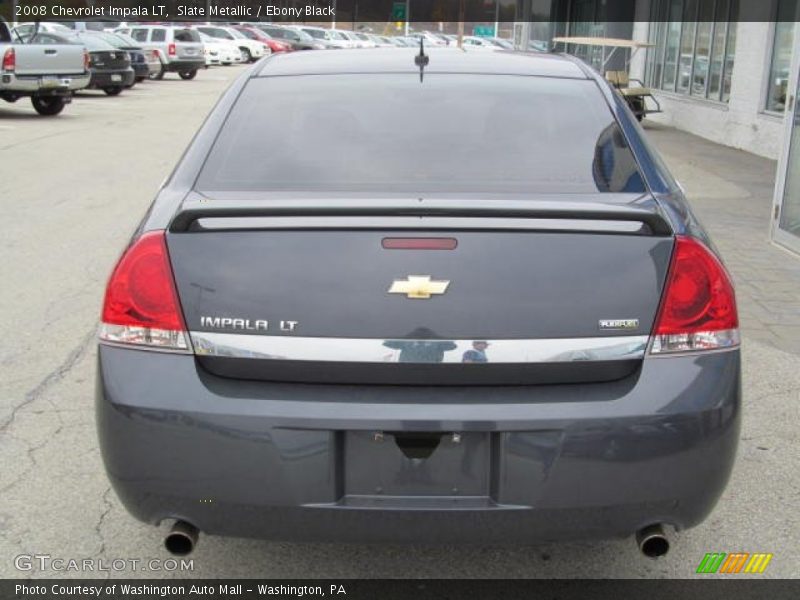 Slate Metallic / Ebony Black 2008 Chevrolet Impala LT