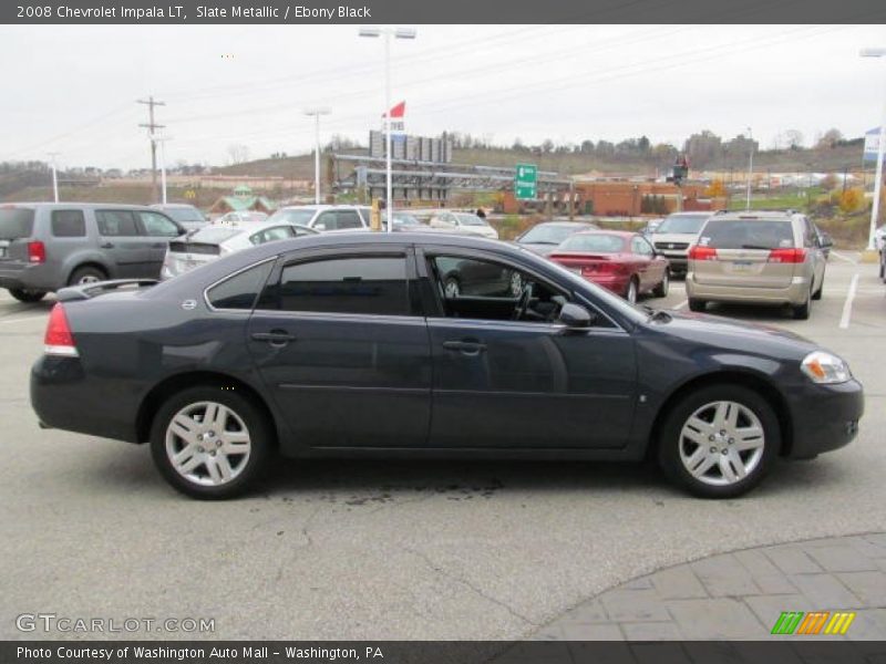 Slate Metallic / Ebony Black 2008 Chevrolet Impala LT