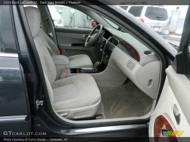 Dark Slate Metallic / Titanium 2009 Buick LaCrosse CX