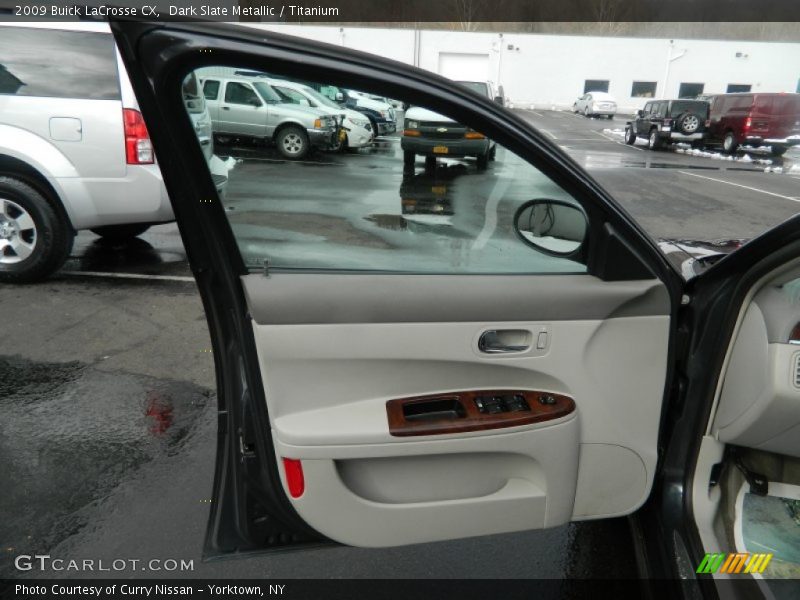 Dark Slate Metallic / Titanium 2009 Buick LaCrosse CX