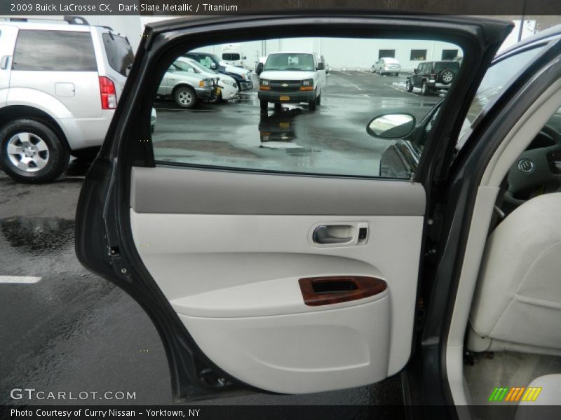 Dark Slate Metallic / Titanium 2009 Buick LaCrosse CX