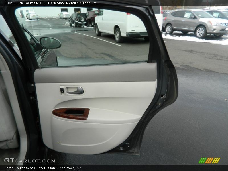 Dark Slate Metallic / Titanium 2009 Buick LaCrosse CX