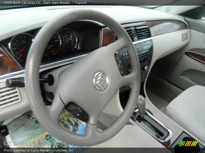 Dark Slate Metallic / Titanium 2009 Buick LaCrosse CX