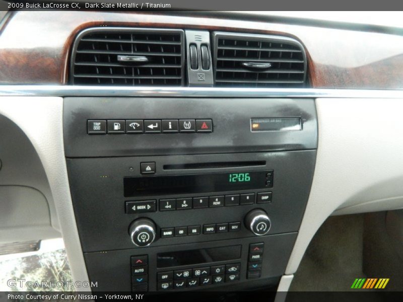Dark Slate Metallic / Titanium 2009 Buick LaCrosse CX