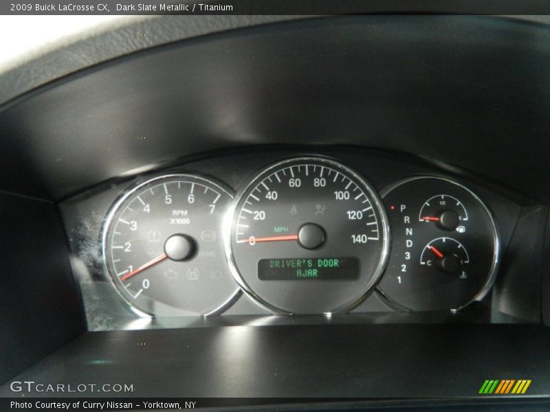 Dark Slate Metallic / Titanium 2009 Buick LaCrosse CX