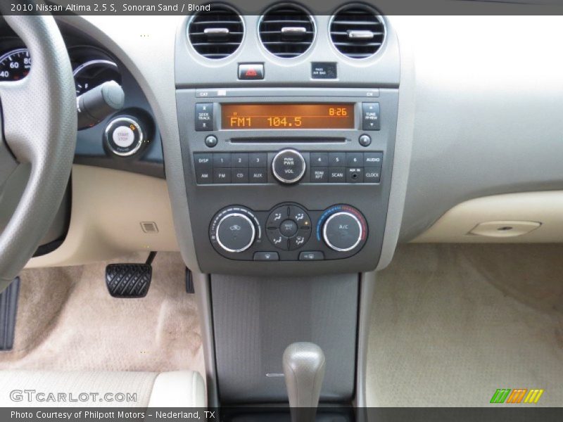 Sonoran Sand / Blond 2010 Nissan Altima 2.5 S
