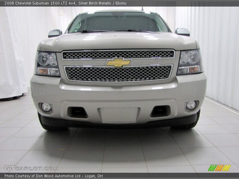 Silver Birch Metallic / Ebony 2008 Chevrolet Suburban 1500 LTZ 4x4