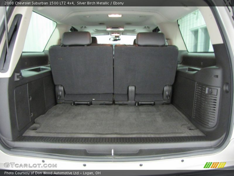 Silver Birch Metallic / Ebony 2008 Chevrolet Suburban 1500 LTZ 4x4