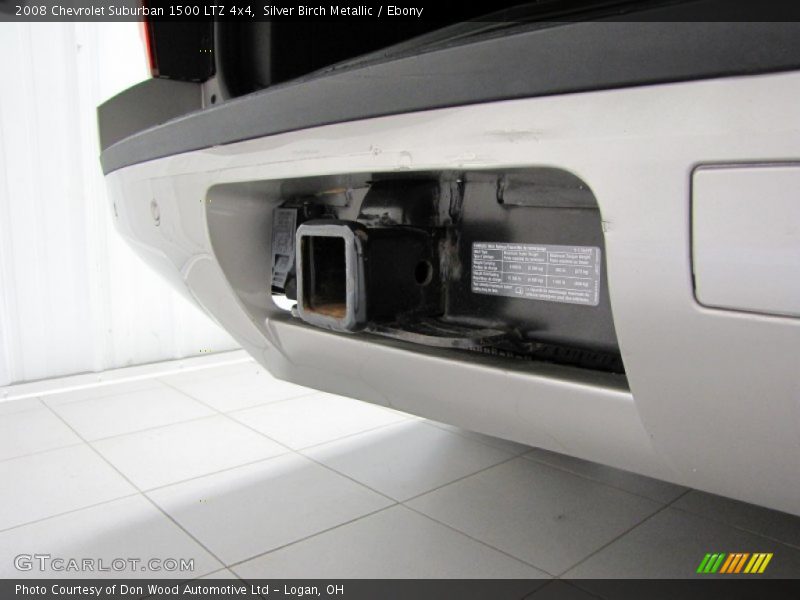 Silver Birch Metallic / Ebony 2008 Chevrolet Suburban 1500 LTZ 4x4