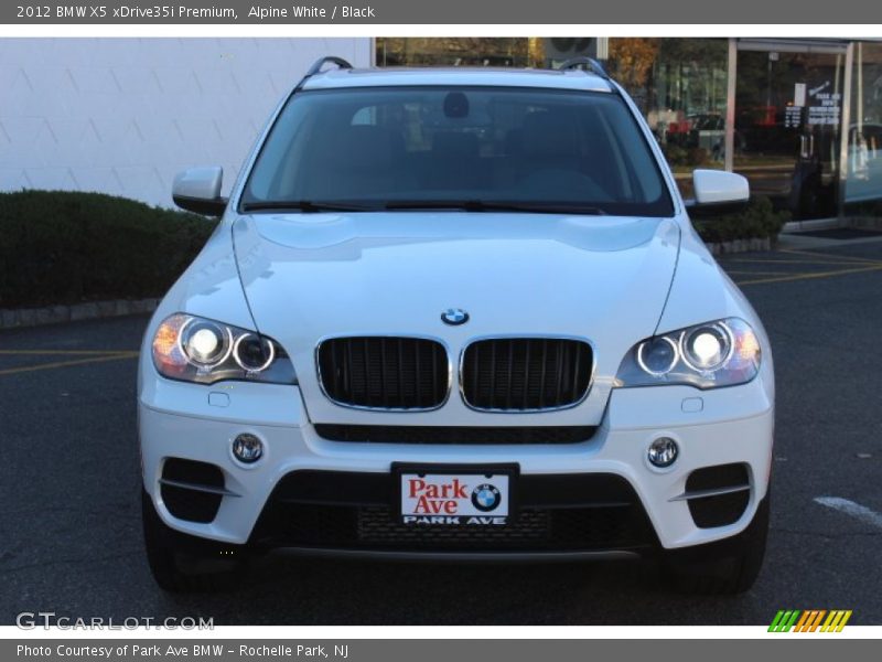 Alpine White / Black 2012 BMW X5 xDrive35i Premium