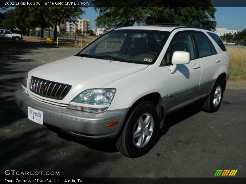 White Gold Crystal / Ivory 2002 Lexus RX 300