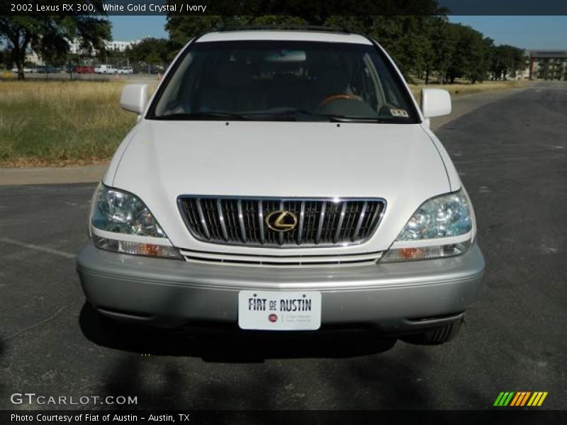 White Gold Crystal / Ivory 2002 Lexus RX 300