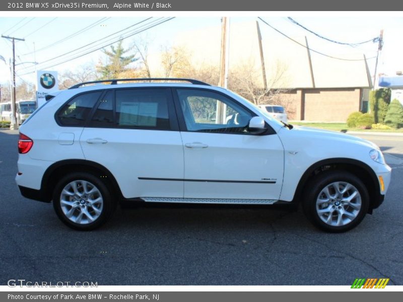 Alpine White / Black 2012 BMW X5 xDrive35i Premium