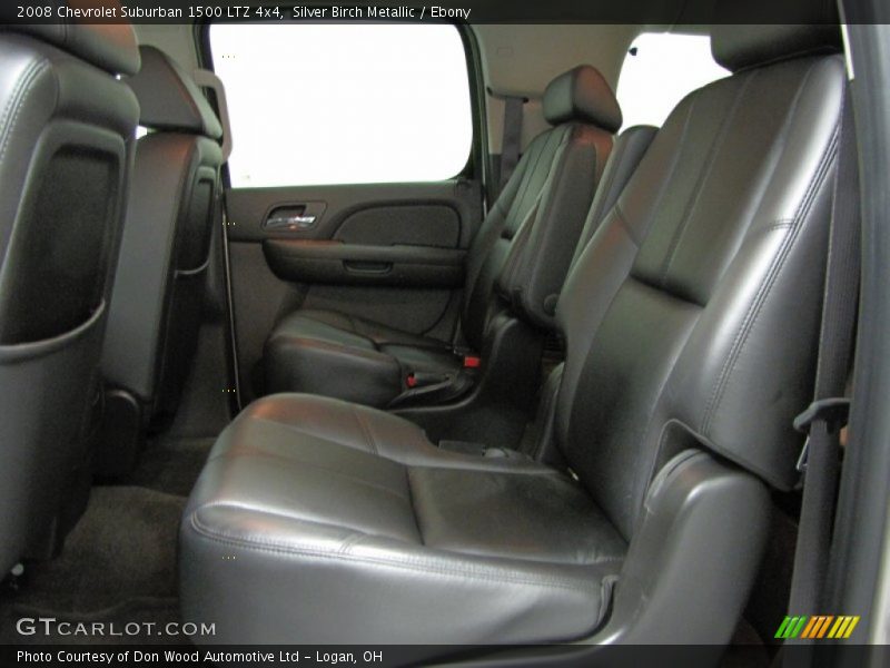 Silver Birch Metallic / Ebony 2008 Chevrolet Suburban 1500 LTZ 4x4