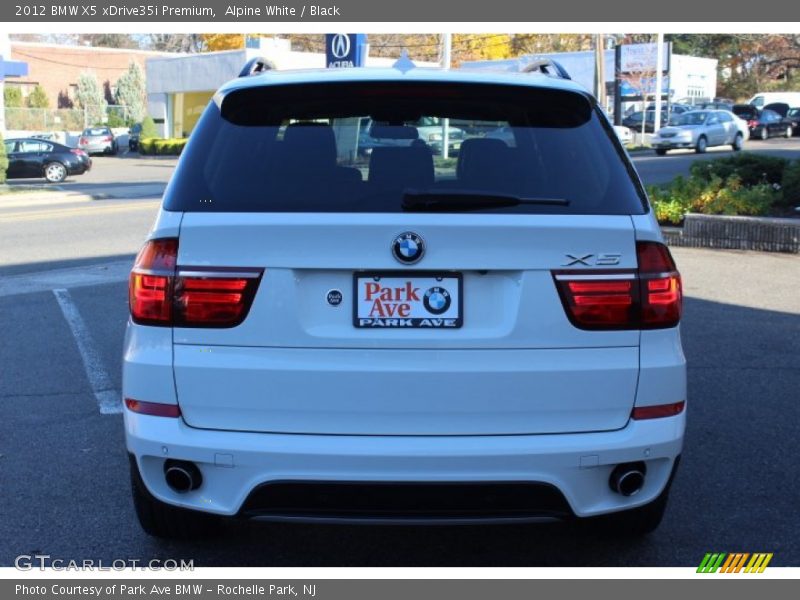 Alpine White / Black 2012 BMW X5 xDrive35i Premium