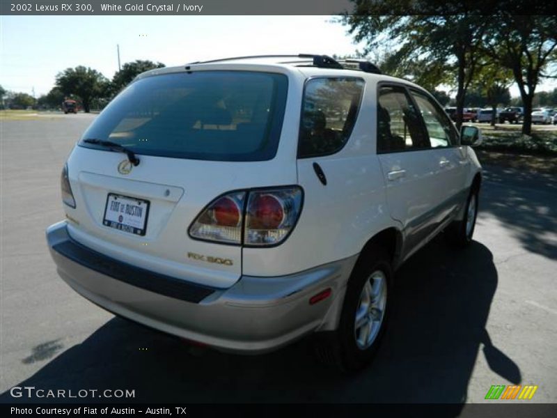 White Gold Crystal / Ivory 2002 Lexus RX 300