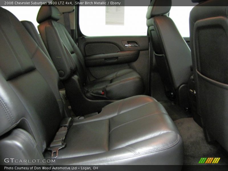 Silver Birch Metallic / Ebony 2008 Chevrolet Suburban 1500 LTZ 4x4