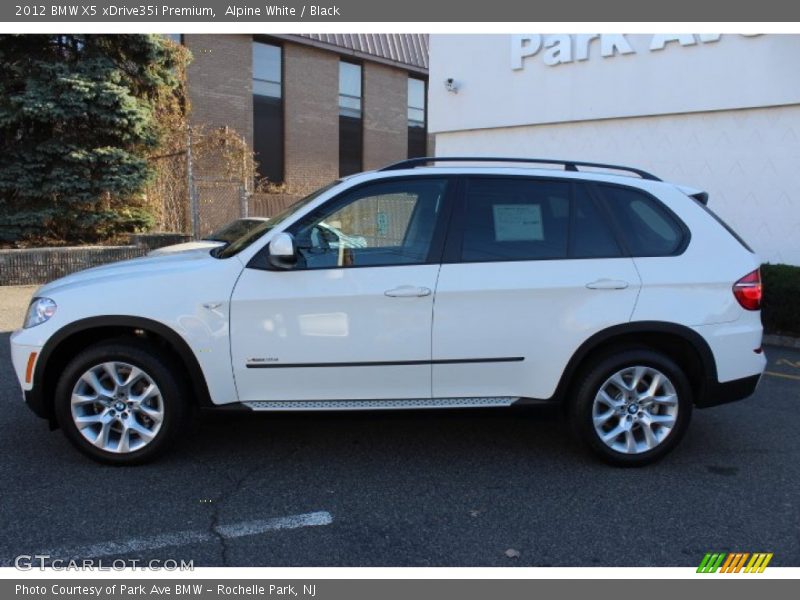 Alpine White / Black 2012 BMW X5 xDrive35i Premium