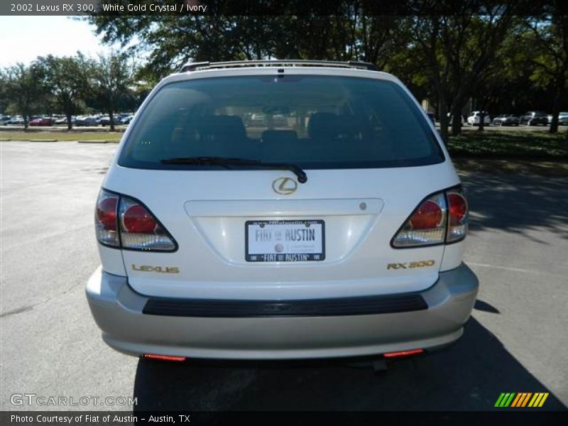 White Gold Crystal / Ivory 2002 Lexus RX 300