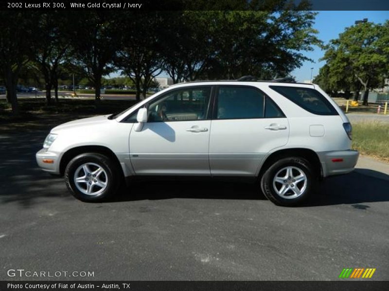 White Gold Crystal / Ivory 2002 Lexus RX 300