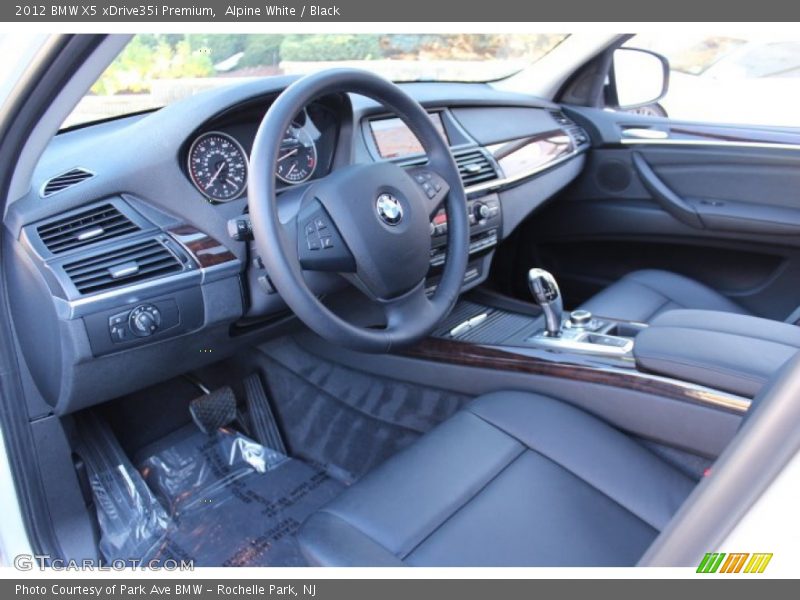 Alpine White / Black 2012 BMW X5 xDrive35i Premium