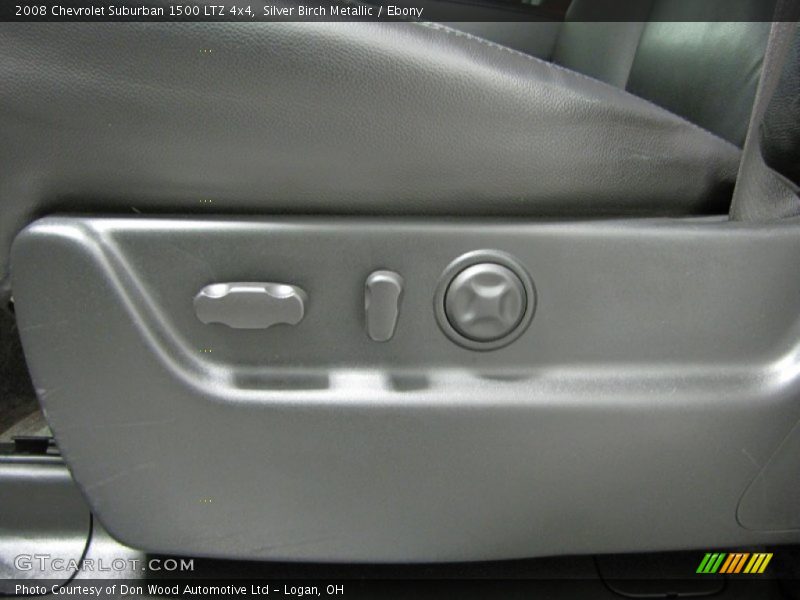 Silver Birch Metallic / Ebony 2008 Chevrolet Suburban 1500 LTZ 4x4