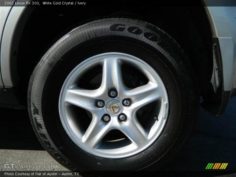 White Gold Crystal / Ivory 2002 Lexus RX 300