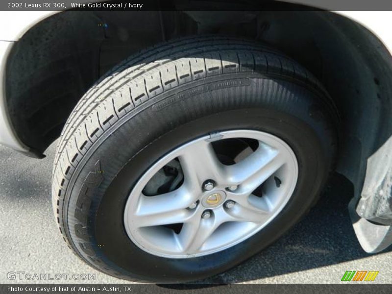 White Gold Crystal / Ivory 2002 Lexus RX 300