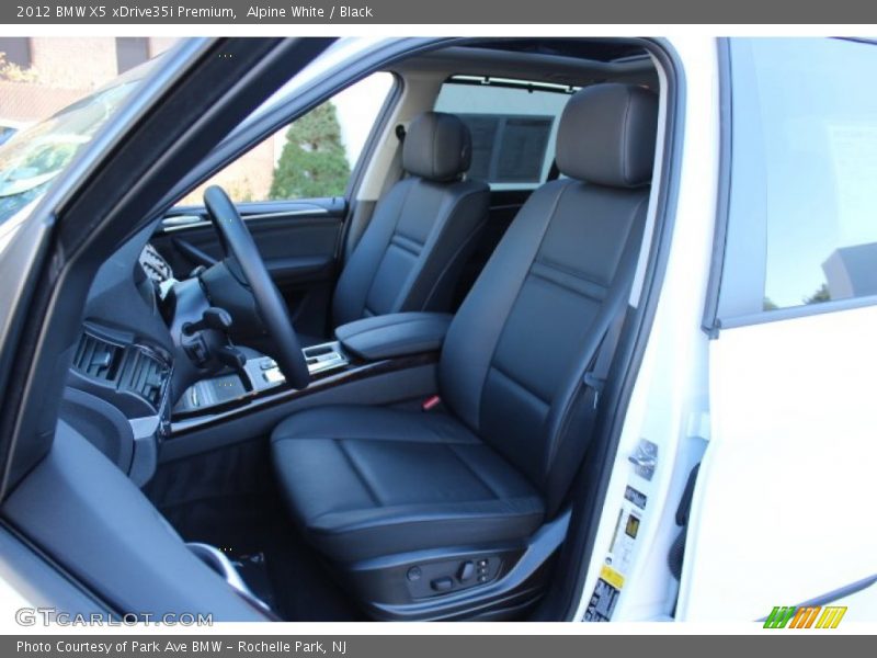 Alpine White / Black 2012 BMW X5 xDrive35i Premium