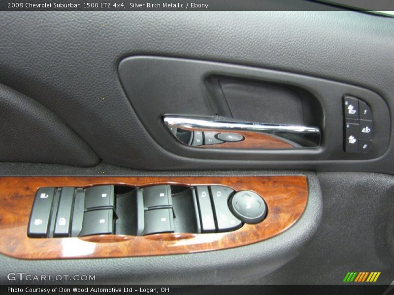Silver Birch Metallic / Ebony 2008 Chevrolet Suburban 1500 LTZ 4x4