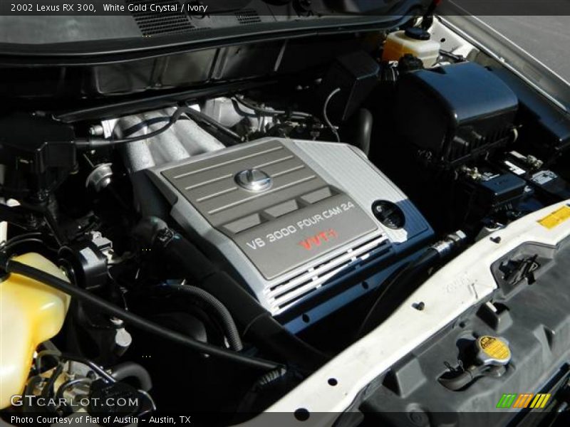 White Gold Crystal / Ivory 2002 Lexus RX 300