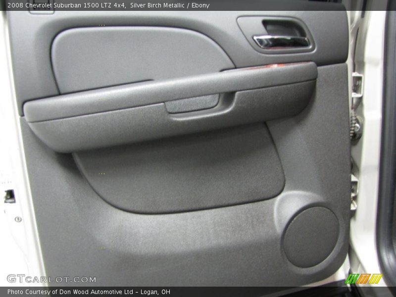 Silver Birch Metallic / Ebony 2008 Chevrolet Suburban 1500 LTZ 4x4
