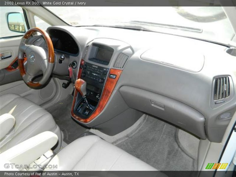 White Gold Crystal / Ivory 2002 Lexus RX 300