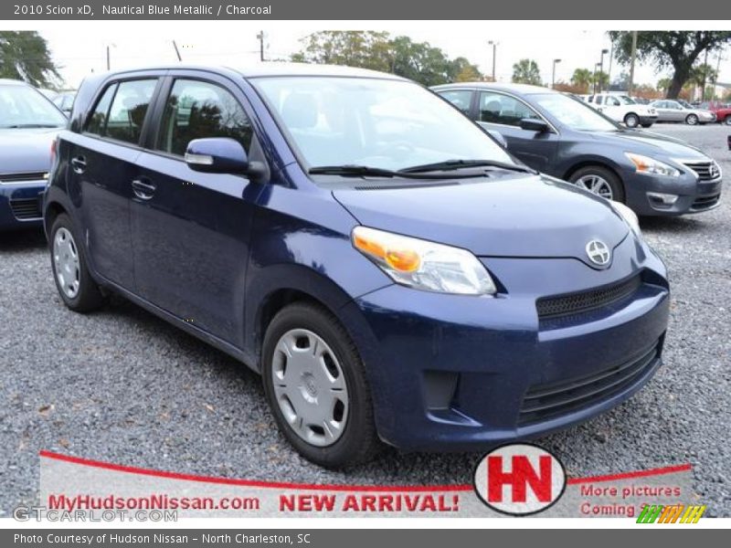 Nautical Blue Metallic / Charcoal 2010 Scion xD