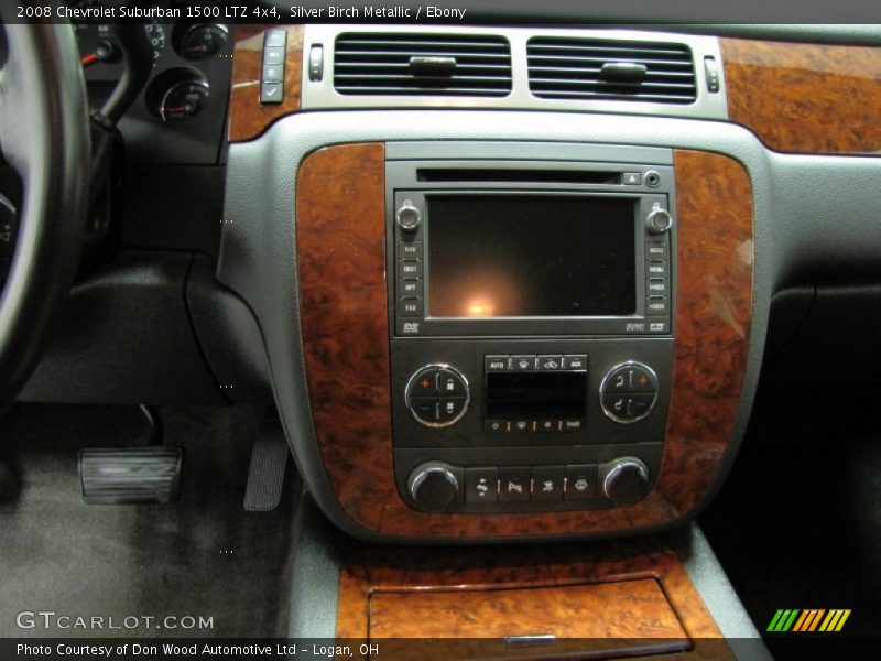 Silver Birch Metallic / Ebony 2008 Chevrolet Suburban 1500 LTZ 4x4