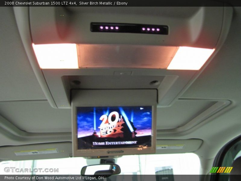 Silver Birch Metallic / Ebony 2008 Chevrolet Suburban 1500 LTZ 4x4