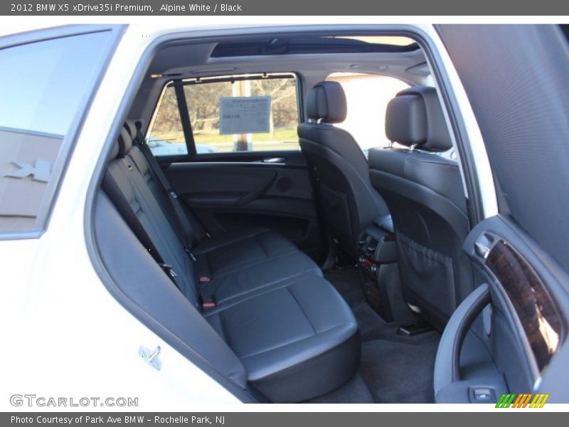 Alpine White / Black 2012 BMW X5 xDrive35i Premium