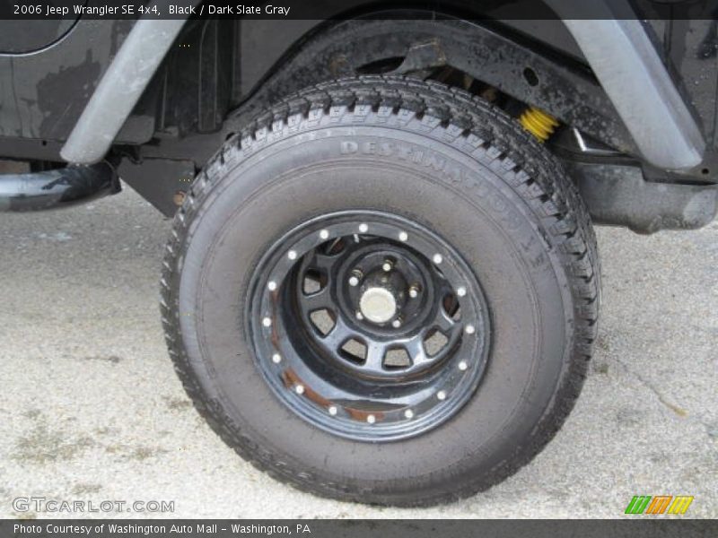 Black / Dark Slate Gray 2006 Jeep Wrangler SE 4x4