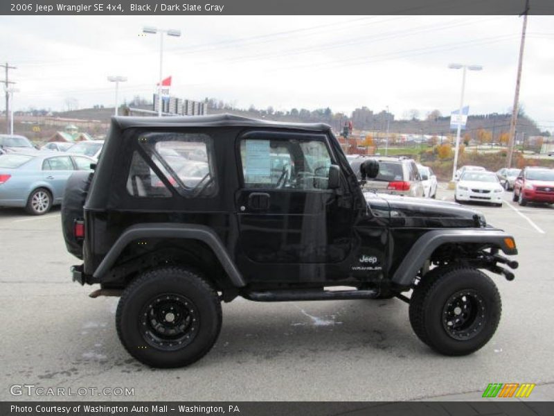 Black / Dark Slate Gray 2006 Jeep Wrangler SE 4x4