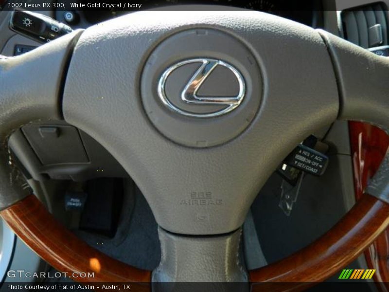 White Gold Crystal / Ivory 2002 Lexus RX 300