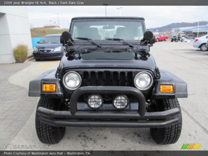 Black / Dark Slate Gray 2006 Jeep Wrangler SE 4x4