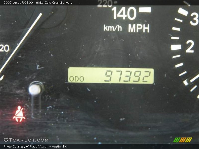 White Gold Crystal / Ivory 2002 Lexus RX 300