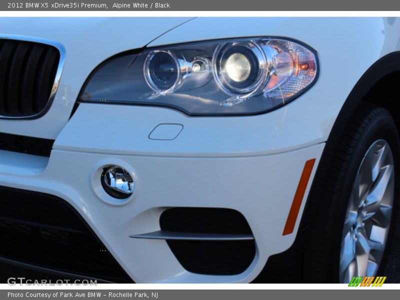 Alpine White / Black 2012 BMW X5 xDrive35i Premium
