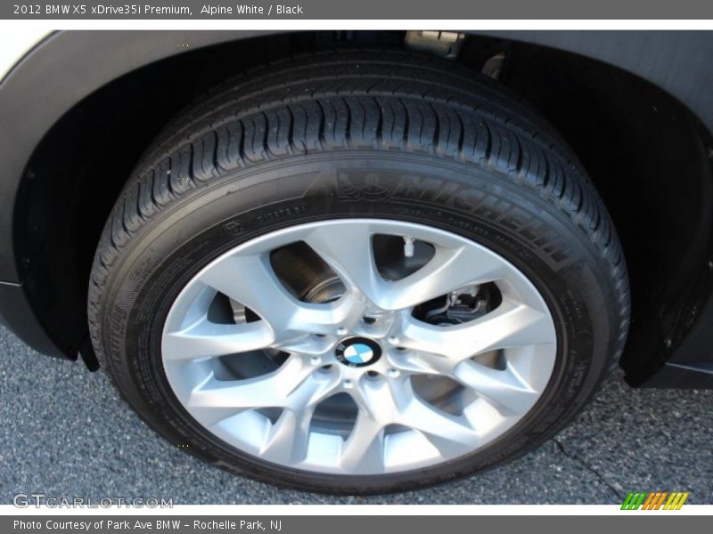 Alpine White / Black 2012 BMW X5 xDrive35i Premium