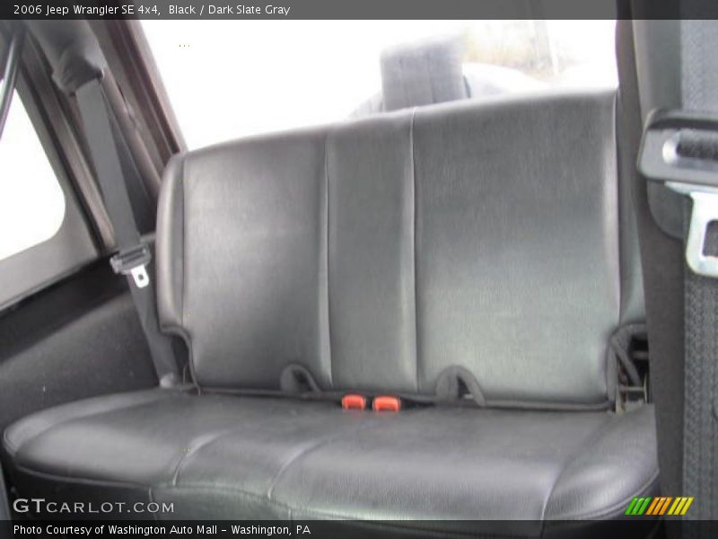 Black / Dark Slate Gray 2006 Jeep Wrangler SE 4x4