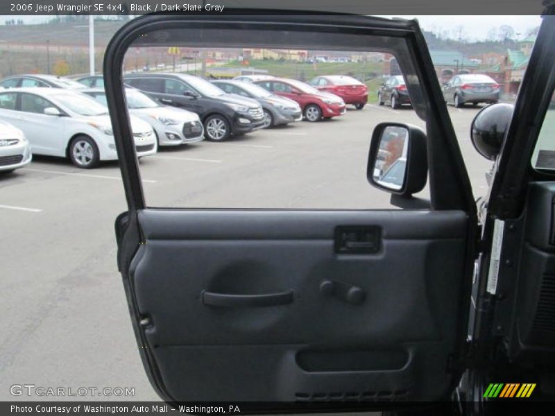 Black / Dark Slate Gray 2006 Jeep Wrangler SE 4x4