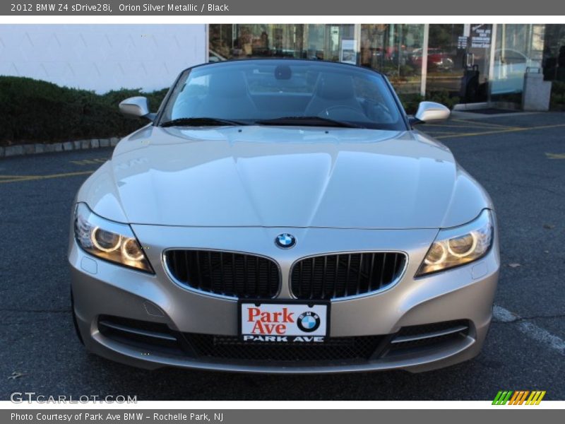 Orion Silver Metallic / Black 2012 BMW Z4 sDrive28i