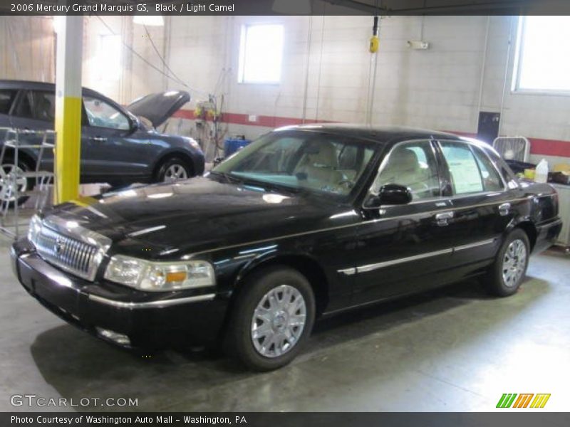 Black / Light Camel 2006 Mercury Grand Marquis GS