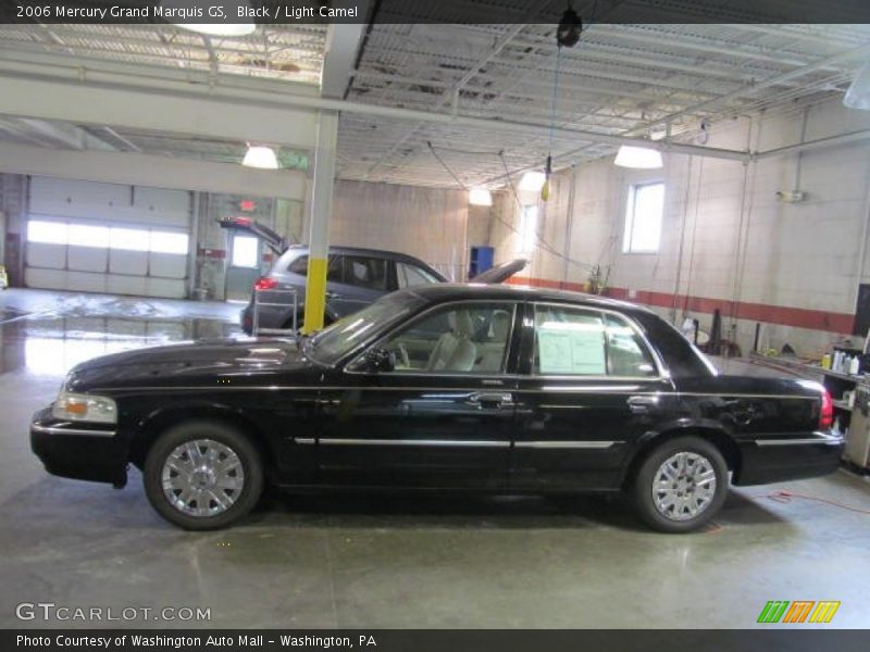 Black / Light Camel 2006 Mercury Grand Marquis GS